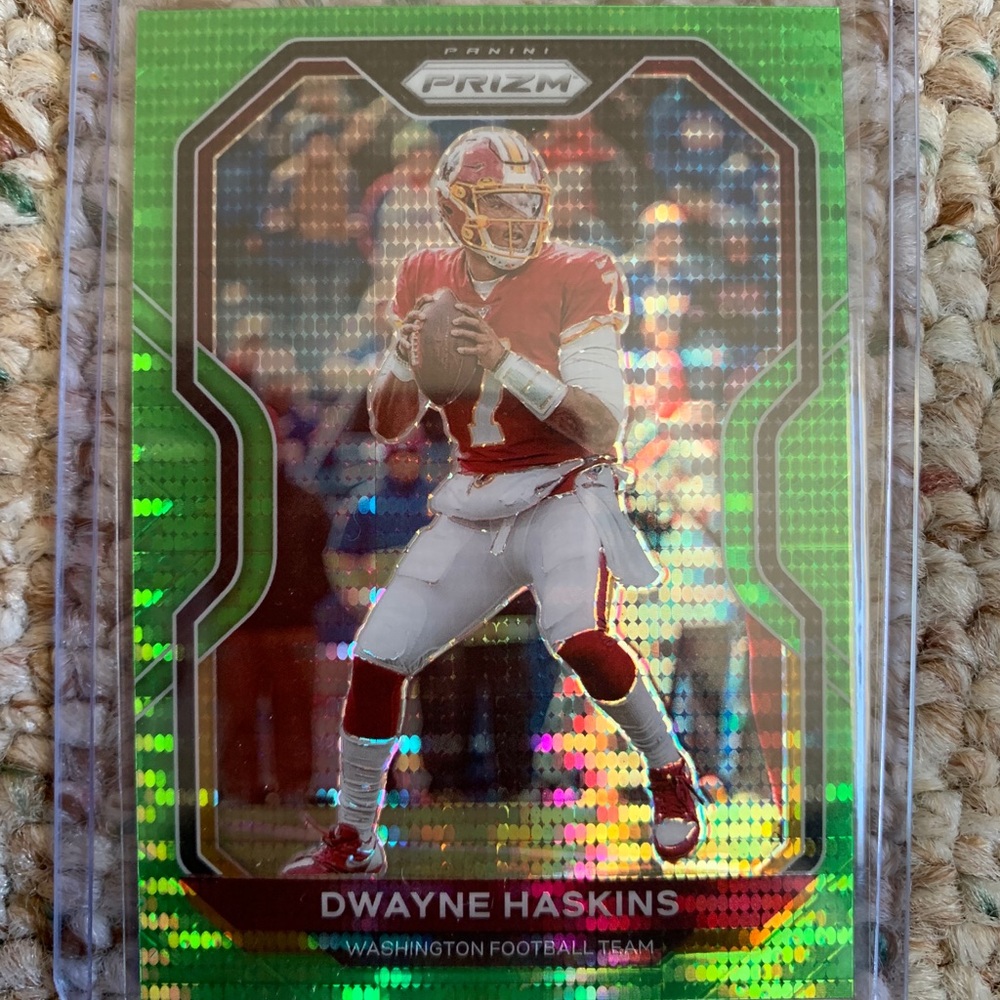 Dwayne Haskins Washington Panini Prizm NFL Card